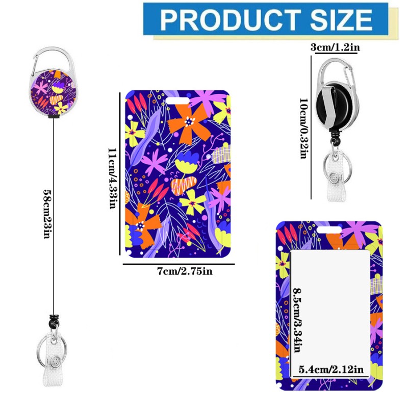 عبر الحدود تلسكوبي مشبك بطاقة الصدر بطاقة حافلة مع مجموعة الحبل شنقا الرقبة العلامة التجارية الأرز بطاقة عمل مجموعة