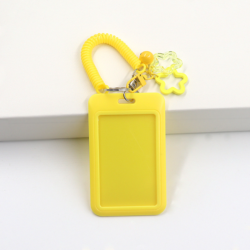 هان مروحة شينغ شينغ بطاقة مجموعة مفتاح سلسلة انزلاق غطاء حافلة بطاقة الحرم الجامعي بطاقة التحكم في الوصول بطاقة صغيرة تعمل بطاقة حبل الربيع