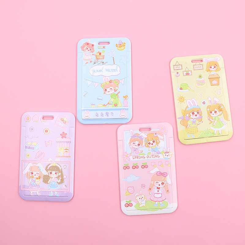 الحرم الجامعي بطاقة الطالب مجموعة حبل الروضة طالب لطيف بطاقة الكارتون مجموعة الأرز بطاقة كارمن حظر الحافلات بطاقة مجموعة