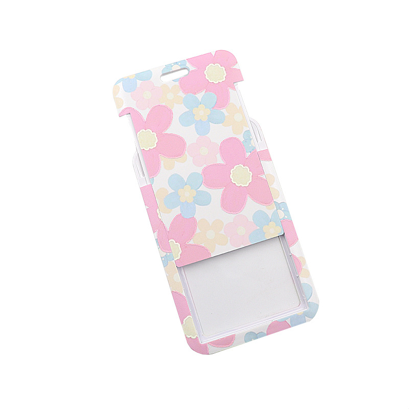 مجموعة بطاقات هوية على شكل زهرة عالية الجمال لرياض الأطفال وحافلة النقل والتحكم في الوصول إلى مترو الأنفاق وبطاقة تعليق على الصدر وسلسلة مفاتيح