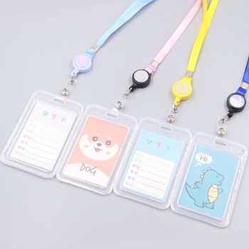 الحرم الجامعي بطاقة شفافة كم مع حبل معلق قابل للسحب بطاقة الهوية بطاقة النقل العام كم كم بطاقة الغداء الصدر بطاقة التحكم في الوصول كم