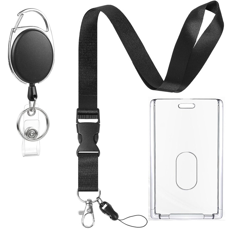 حارّ عمليّة بيع عبر الحدود قابل للسحب أكريليك واضحة بلّوريّة بطاقة مجموعة بطاقة هوية حافلات بطاقة مدخل حارس بطاقة مجموعة [ موبيل فون ] حبل