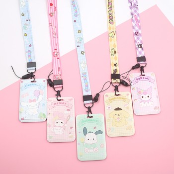 لطيف الكرتون بطاقة الطالب مجموعة سانريو سلسلة الحرم الجامعي بطاقة كارمن بطاقة النقل العام مجموعة عمل بطاقة مجموعة الحبل