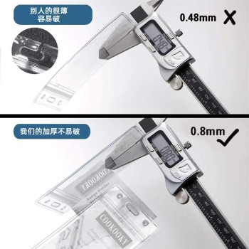 حارّ عمليّة بيع عبر الحدود شهادة واضحة بطاقة كم حماية عمل بطاقة حبل معلق [ بفك ] ماء بطاقة كم