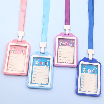 حامل بطاقة الطالب السميك، حامل بطاقة المدرسة، حامل البطاقة الإلكترونية، بطاقة هوية بسمك 0.6 سم، بطاقة الدخول، حامل بطاقة الحافلة