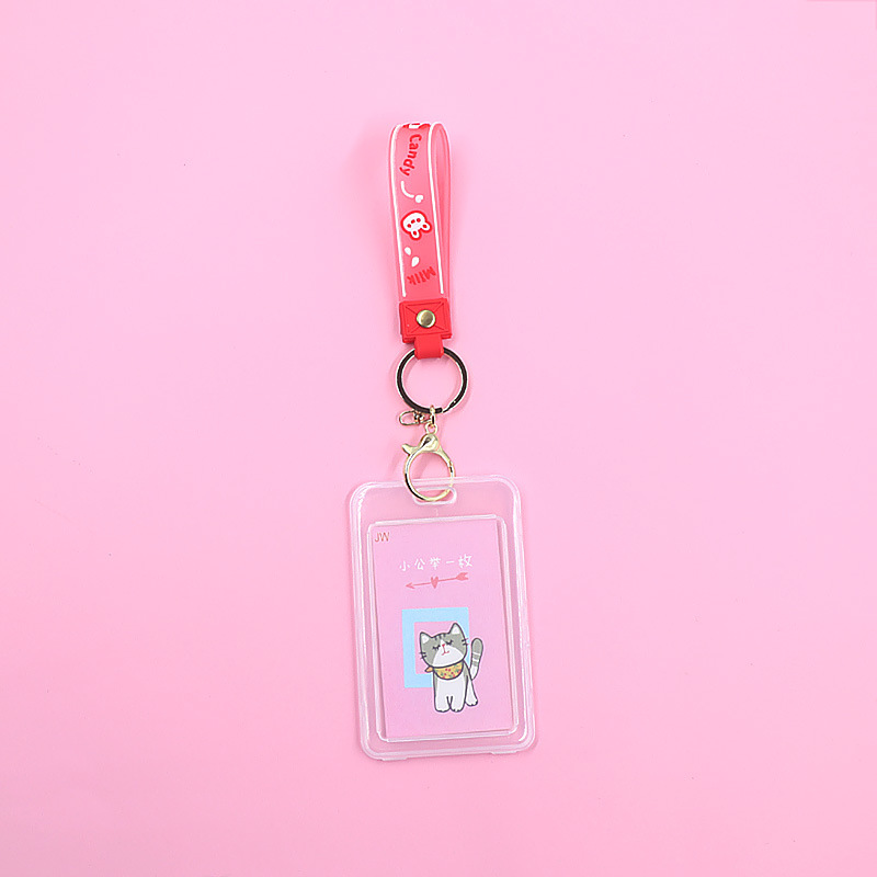 الإبداعية مجموعة بطاقة مفتاح سلسلة الحرم الجامعي بطاقة التحكم في الوصول بطاقة وجبة حافلة بطاقة حماية مجموعة جميلة قصيرة السلسلة الرئيسية بطاقة شفافة