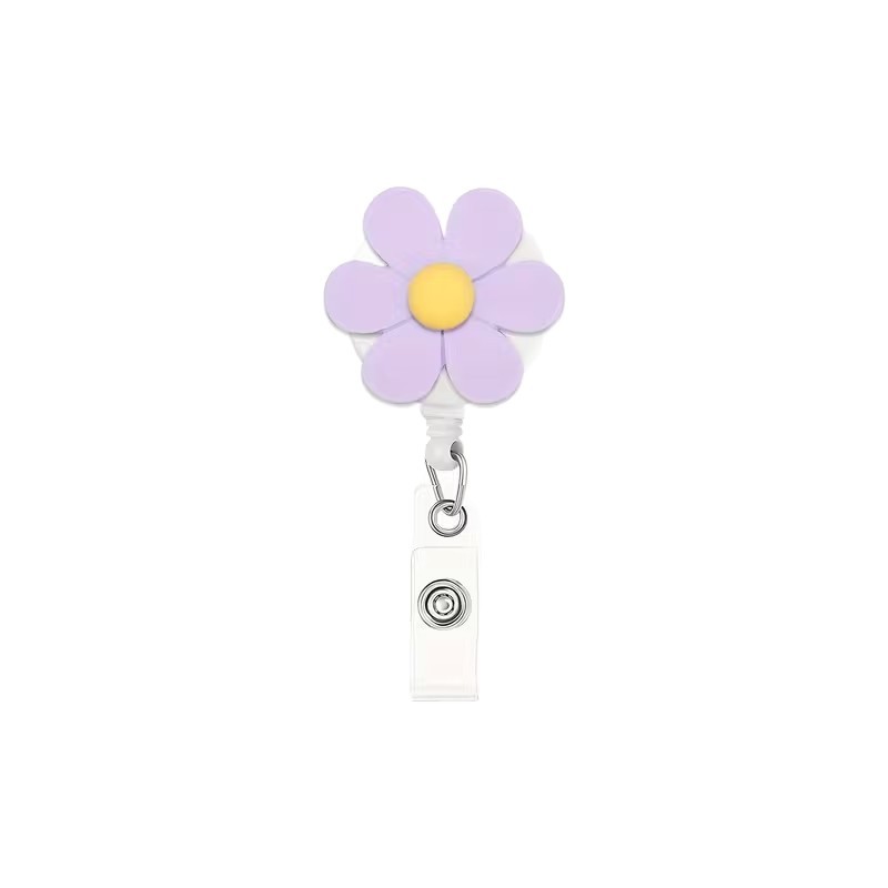 قابل للسحب عبر الحدود زهرة من السهل سحب مشبك كم من السهل سحب الطبيب ممرضة مكتب قابل للسحب شارة بكرة بطاقة