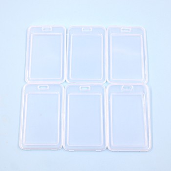 حامل بطاقات لاصق ناعم شفاف مزدوج الجوانب من مادة PVC، حامل بطاقات الهوية، حامل بطاقات الحافلة، بدون حامل بطاقات، حامل بطاقات ورقية للطلاب بالجملة