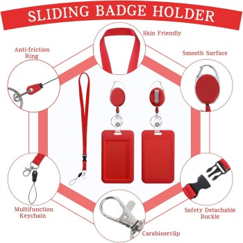 بطاقة الهوية عبر الحدود مع مجموعة حبل معلق العنق متداخلة مشبك مجموعة بطاقة هوية الموظف بطاقة الصدر بطاقة حافلة مجموعة العلامة التجارية