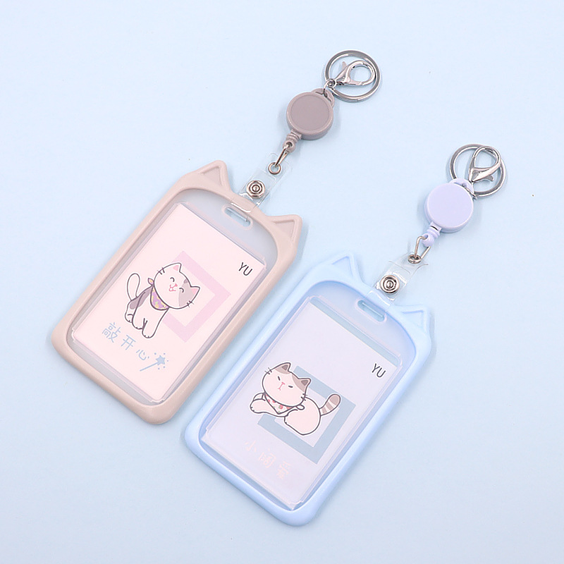 بطاقة مجموعة الحرم الجامعي بطاقة وجبة حافلة بطاقة مجموعة من السهل سحب الخصم متداخلة القط أرنب بطاقة مجموعة بطاقة عمل بطاقة مجموعة