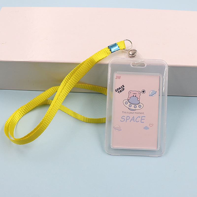 بطاقة الطالب مجموعة مع حبل معلق لينة من البلاستيك الشفاف بطاقة مجموعة من رياض الأطفال مجموعة حافلة مجموعة رمز الصحة العامة بطاقة مجموعة بالجملة