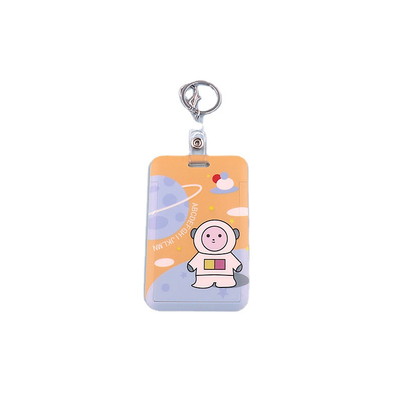 انزلاق غطاء بطاقة الطالب مجموعة قصيرة مع مفتاح سلسلة حافلة بطاقة التحكم في الوصول بطاقة وجبة بطاقة مترو الانفاق مجموعة بطاقة مجموعة بطاقة الروضة