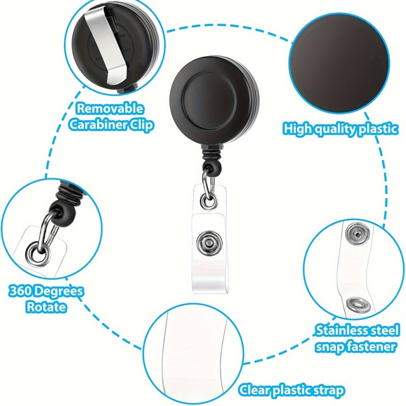 الأمازون الساخن بيع بولي كلوريد الفينيل للماء بطاقة الهوية مجموعة من الشهادات الحبل قفل قابل للسحب