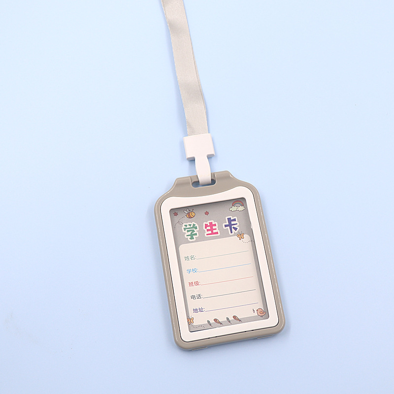 حامل بطاقة الطالب السميك، حامل بطاقة المدرسة، حامل البطاقة الإلكترونية، بطاقة هوية بسمك 0.6 سم، بطاقة الدخول، حامل بطاقة الحافلة