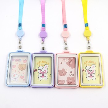 الحرم الجامعي بطاقة الطالب مجموعة من السهل سحب زر 0.5cm سميكة بطاقة بطاقة الهوية الإلكترونية بطاقة حافلة بطاقة التحكم في الوصول مجموعة من الحبل