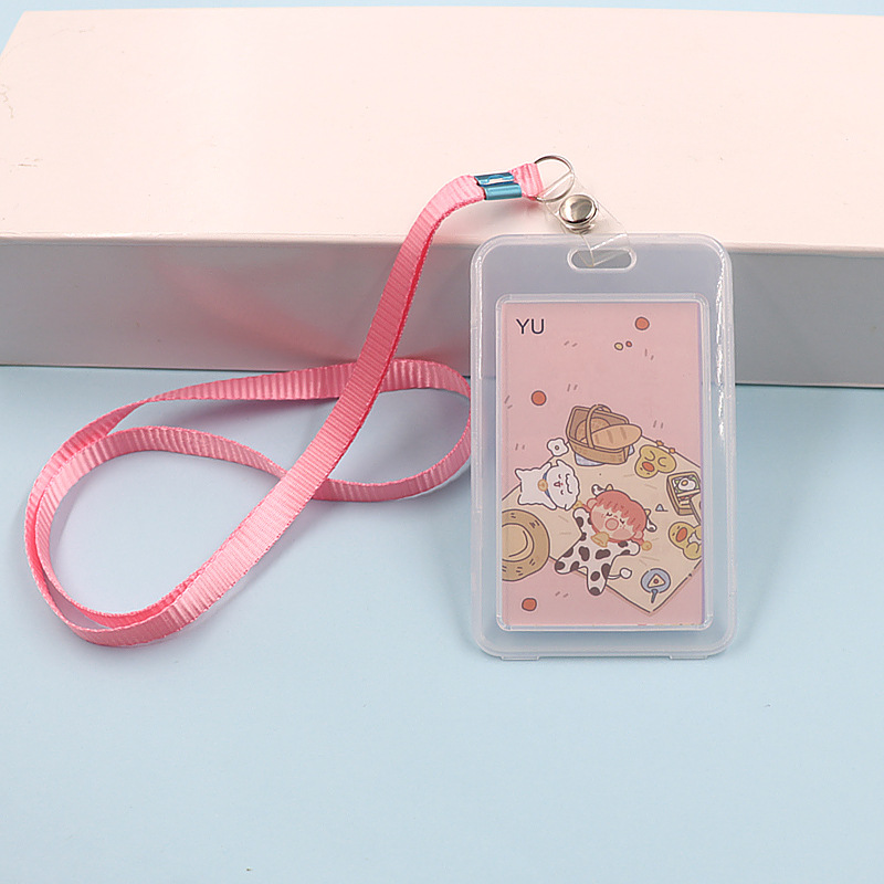 بطاقة الطالب مجموعة مع حبل معلق لينة من البلاستيك الشفاف بطاقة مجموعة من رياض الأطفال مجموعة حافلة مجموعة رمز الصحة العامة بطاقة مجموعة بالجملة