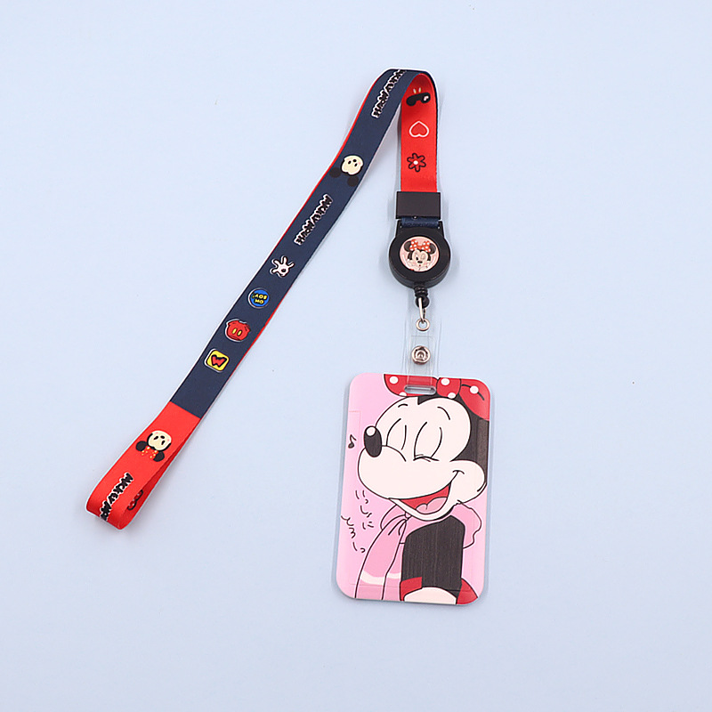 الكرتون انزلاق غطاء بطاقة الطالب كم تعليق الرقبة بطاقة حافلة بطاقة الصدر بطاقة مترو الانفاق بطاقة منع كم حماية الغطاء الصلب