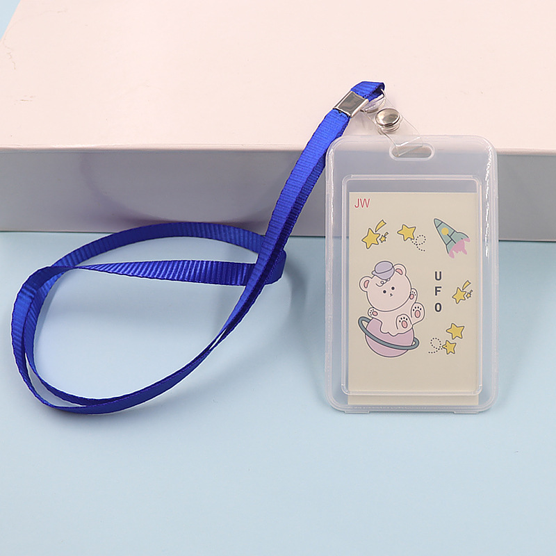 بطاقة الطالب مجموعة مع حبل معلق لينة من البلاستيك الشفاف بطاقة مجموعة من رياض الأطفال مجموعة حافلة مجموعة رمز الصحة العامة بطاقة مجموعة بالجملة