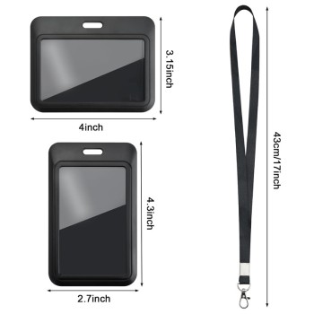 حامل بطاقة الهوية، حبل التعليق، شارة الموظف، شارة الصدر، حامل بطاقة الحافلة، شارة المصنع، بطاقة صلبة منزلقة