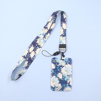 طالب الكرتون زهرة نمط بطاقة مجموعة بطاقة التحكم في الوصول بطاقة النقل العام شنق بطاقة بطاقة الصدر مجموعة بطاقة الهوية بطاقة الأرز في الرياح