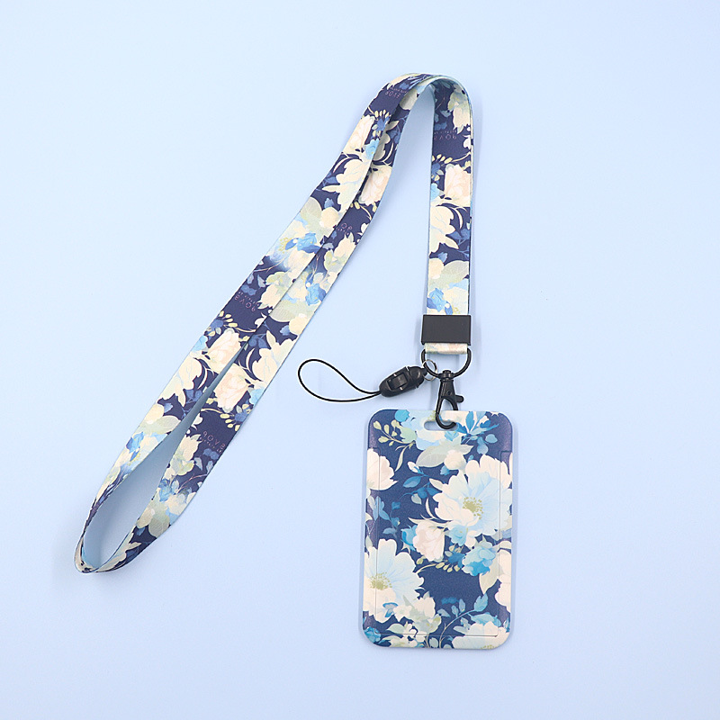 طالب الكرتون زهرة نمط بطاقة مجموعة بطاقة التحكم في الوصول بطاقة النقل العام شنق بطاقة بطاقة الصدر مجموعة بطاقة الهوية بطاقة الأرز في الرياح