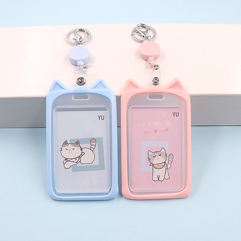 بطاقة مجموعة الحرم الجامعي بطاقة وجبة حافلة بطاقة مجموعة من السهل سحب الخصم متداخلة القط أرنب بطاقة مجموعة بطاقة عمل بطاقة مجموعة