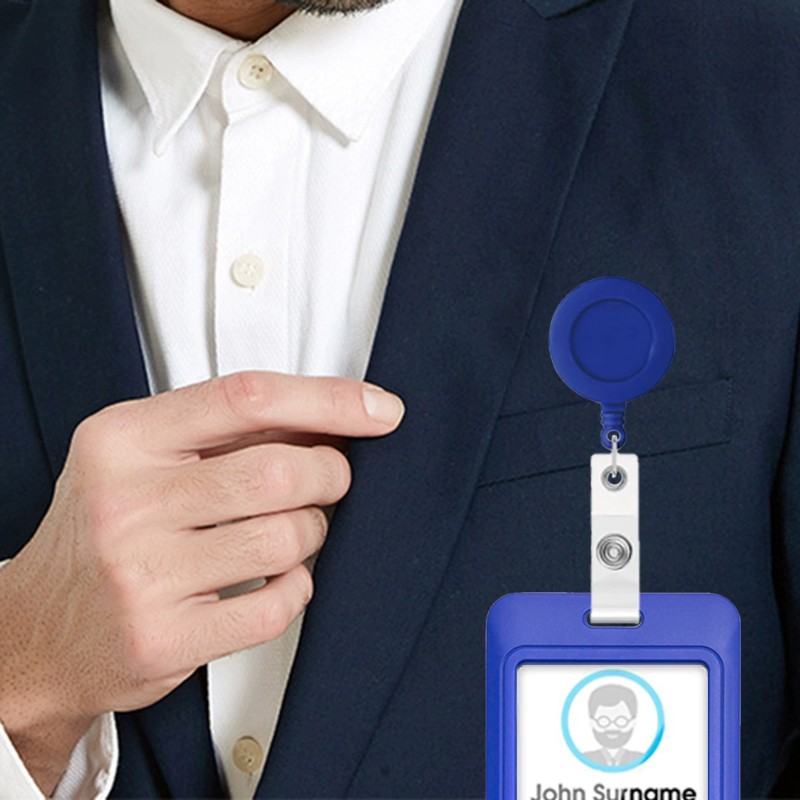 عبر الحدود ماركارون لون قابل للسحب من السهل سحب بطاقة الهوية بطاقة هدية المعلم ممرضة مجموعة بطاقة العمل