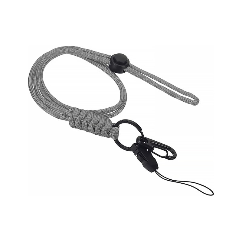 عبر الحدود الجديدة متعددة الوظائف شارة الصدر مفتاح سلسلة قفل الحبل مجموعة قابل للتعديل مفتاح سلسلة شارة حامل