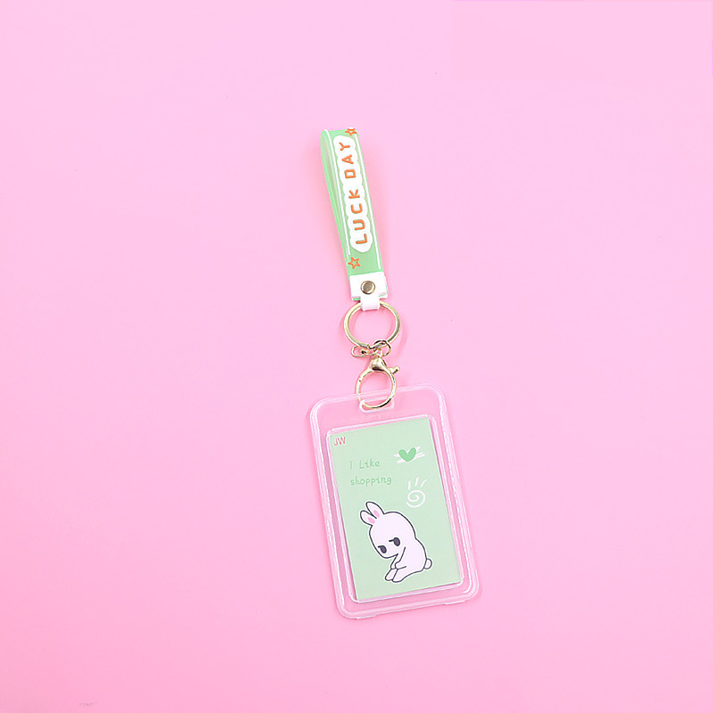 جميل الحرم الجامعي سلسلة المفاتيح بطاقة الطالب مجموعة الطعام بطاقة النقل العام مجموعة حماية قصيرة مفتاح قفل الباب مجموعة بطاقة حظر الجملة