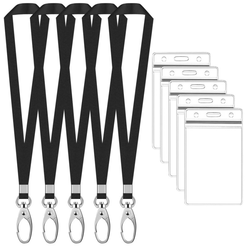 حزام تعليق شارة الصدر، حبل تعليق الهوية، حامل بطاقة مقاوم للماء، حامل بطاقة هوية للعمل في المصنع