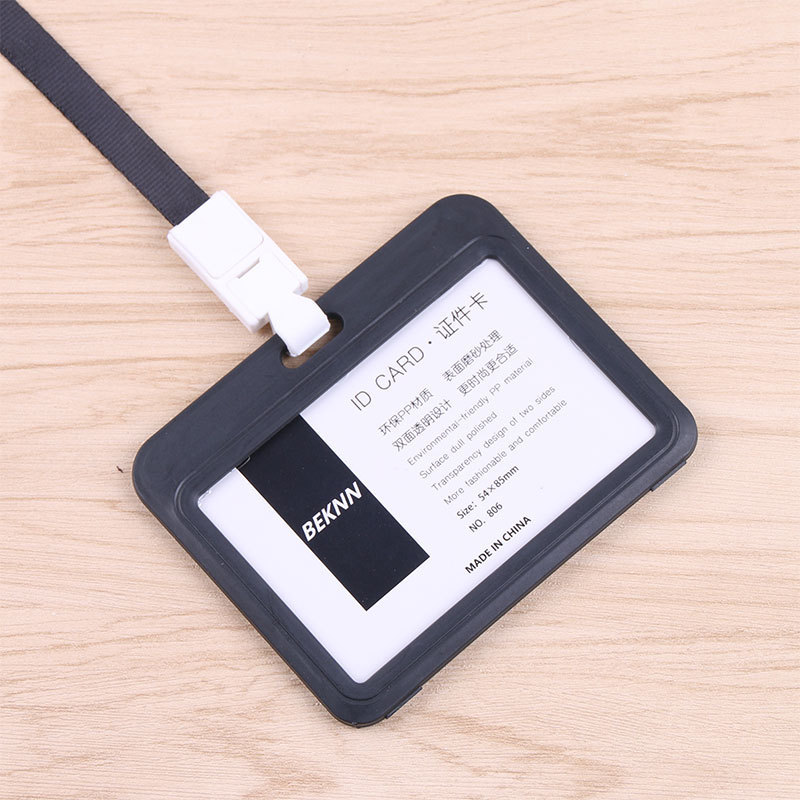 بطاقة الهوية ، بطاقة عمل ، بطاقة عمل ، بطاقة عمل ، بطاقة عمل ، بطاقة عمل ، بطاقة شفافة ، مزدوجة من جانب وسائل النقل العام