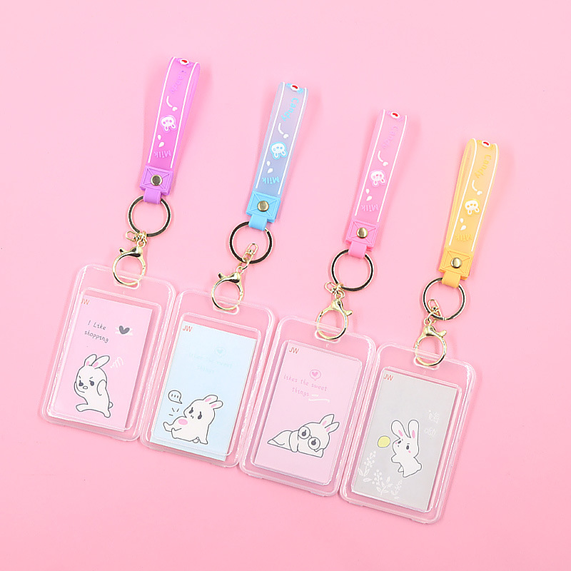 الإبداعية مجموعة بطاقة مفتاح سلسلة الحرم الجامعي بطاقة التحكم في الوصول بطاقة وجبة حافلة بطاقة حماية مجموعة جميلة قصيرة السلسلة الرئيسية بطاقة شفافة