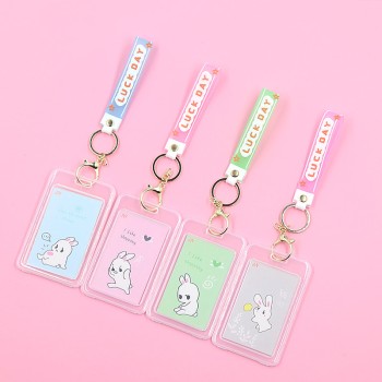 جميل الحرم الجامعي سلسلة المفاتيح بطاقة الطالب مجموعة الطعام بطاقة النقل العام مجموعة حماية قصيرة مفتاح قفل الباب مجموعة بطاقة حظر الجملة