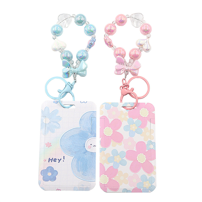 مجموعة بطاقات هوية على شكل زهرة عالية الجمال لرياض الأطفال وحافلة النقل والتحكم في الوصول إلى مترو الأنفاق وبطاقة تعليق على الصدر وسلسلة مفاتيح