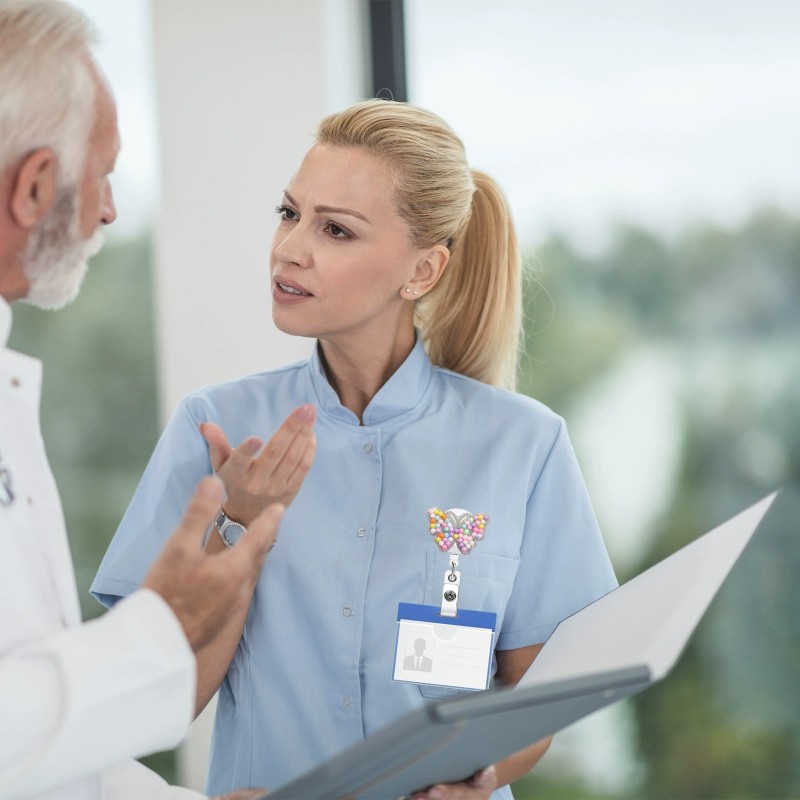 عيد الفصح الأرنب لؤلؤة حجر الراين فراشة الحب الرعاية الصحية من السهل سحب مشبك مكتب قابل للسحب شارة لفة هدية