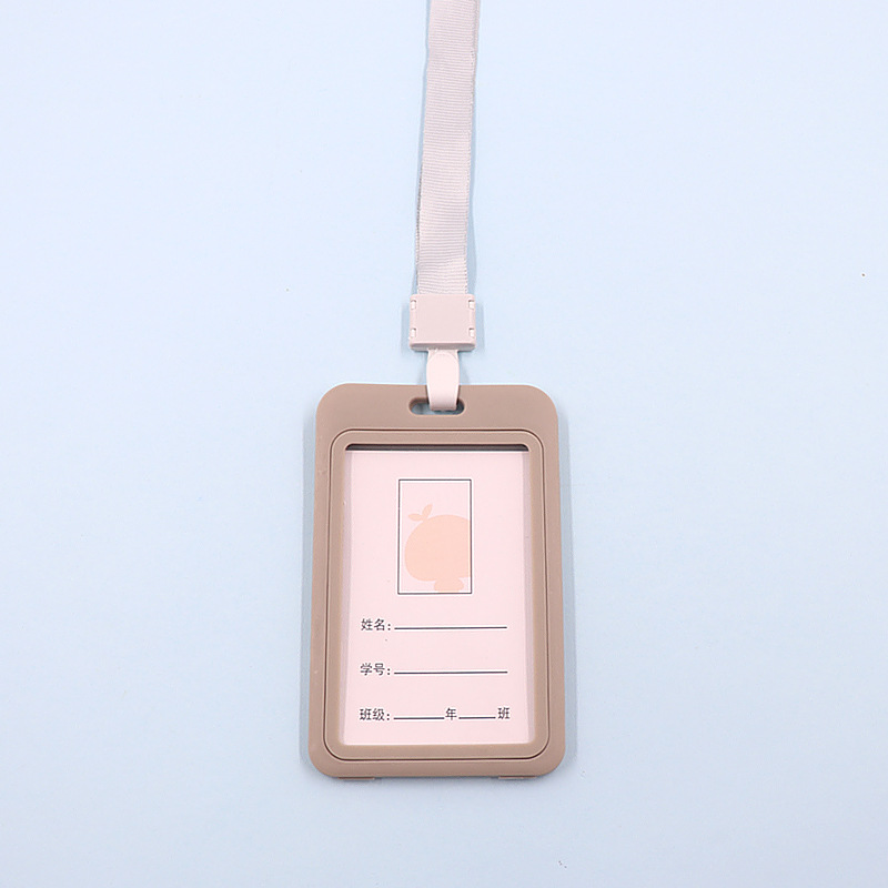 بطاقة الطالب كم مع حبل معلق بولي كلوريد الفينيل على الوجهين بطاقة هوية شفافة كم حافلة بطاقة التحكم في الوصول بطاقة الهوية كم