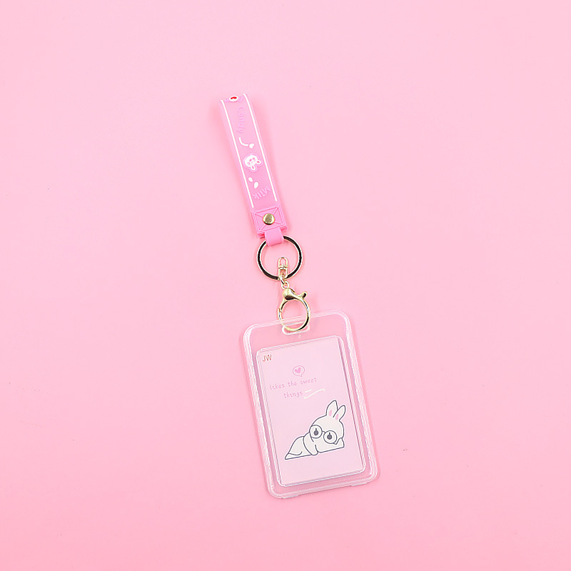 الإبداعية مجموعة بطاقة مفتاح سلسلة الحرم الجامعي بطاقة التحكم في الوصول بطاقة وجبة حافلة بطاقة حماية مجموعة جميلة قصيرة السلسلة الرئيسية بطاقة شفافة