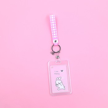 لطيف بطاقة الطالب مجموعة النقل العام بطاقة التحكم في الوصول بطاقة مترو الانفاق قصيرة السلسلة الرئيسية الحبل المشبك مجموعة سيليكون السلسلة الرئيسية