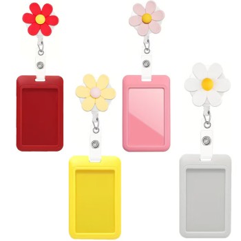 قابل للسحب عبر الحدود زهرة من السهل سحب مشبك كم من السهل سحب الطبيب ممرضة مكتب قابل للسحب شارة بكرة بطاقة