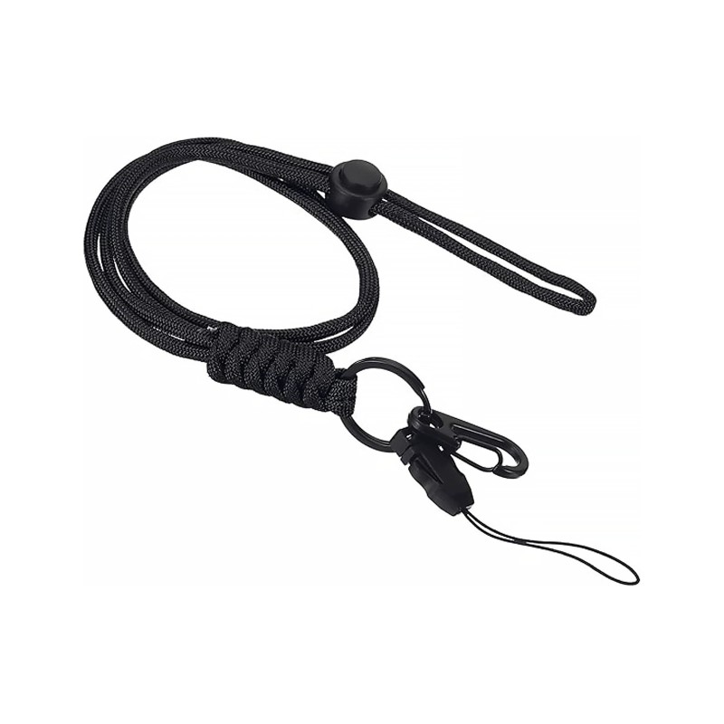 عبر الحدود الجديدة متعددة الوظائف شارة الصدر مفتاح سلسلة قفل الحبل مجموعة قابل للتعديل مفتاح سلسلة شارة حامل