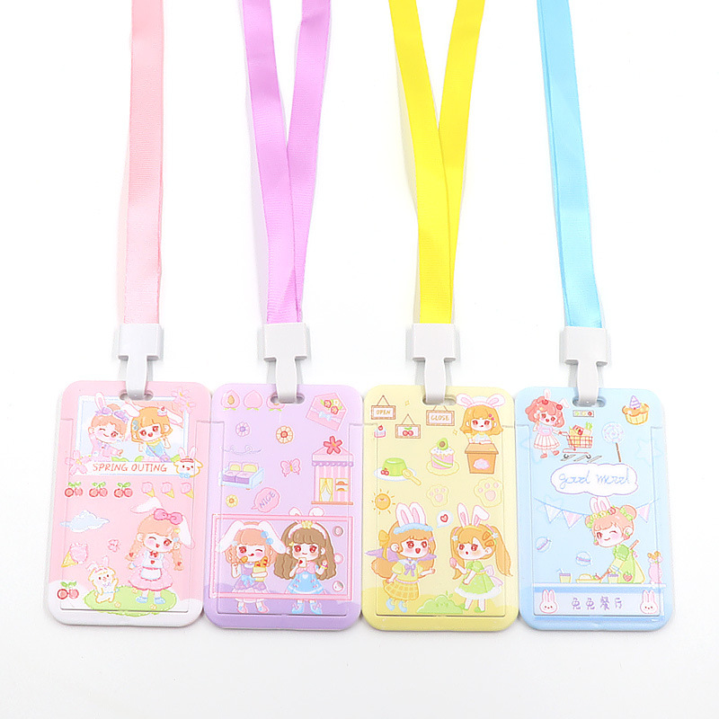 الحرم الجامعي بطاقة الطالب مجموعة حبل الروضة طالب لطيف بطاقة الكارتون مجموعة الأرز بطاقة كارمن حظر الحافلات بطاقة مجموعة