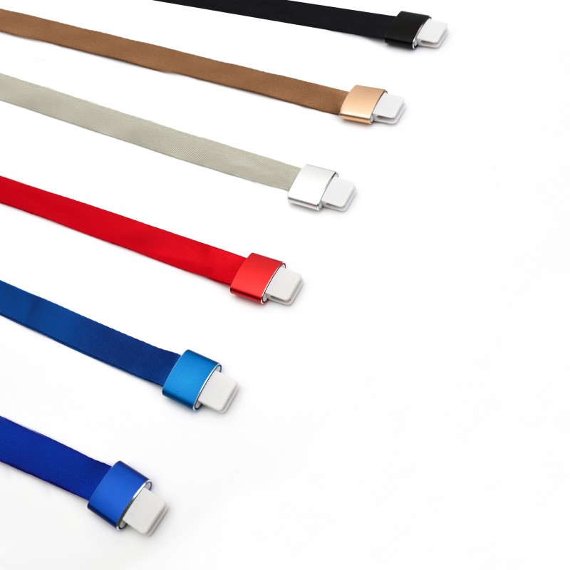 البلاستيك غطاء بطاقة مخصصة مزدوجة من جانب بطاقة شفافة قلادة الحبل غطاء بطاقة الهوية