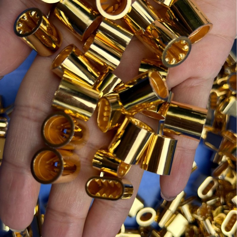 مشبك حزام المعصم المعدني 