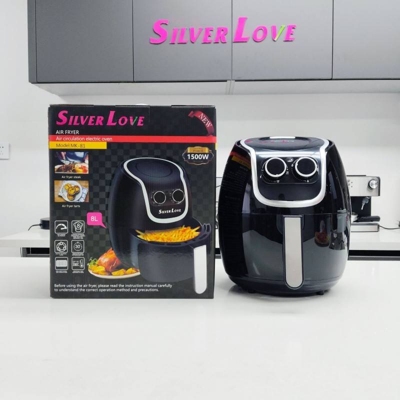 عبر الحدود 8L الهواء فراير فرايد مقلاة كهربائية متعددة الوظائف