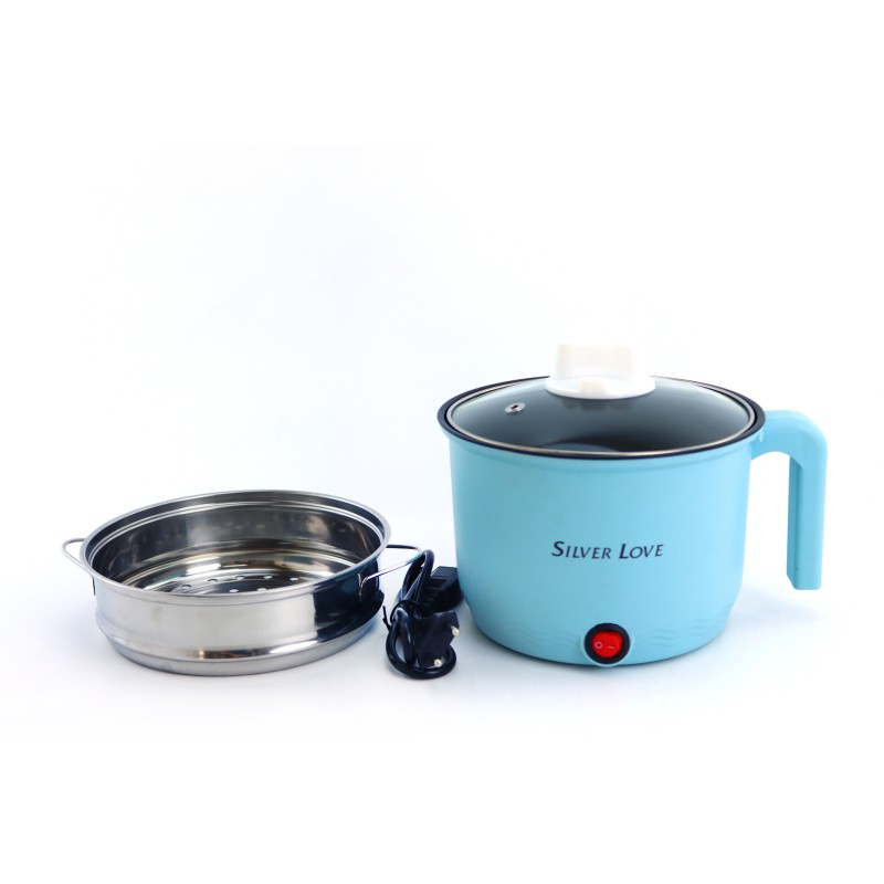 التجارة الخارجية تصدير متعددة الوظائف الكهربائية وعاء يغلي مصغرة مقبض واحد الأجهزة المنزلية الصغيرة مطبخ مزدوج الصف العلوي والسفلي تبخير غير عصا وعاء يغلي