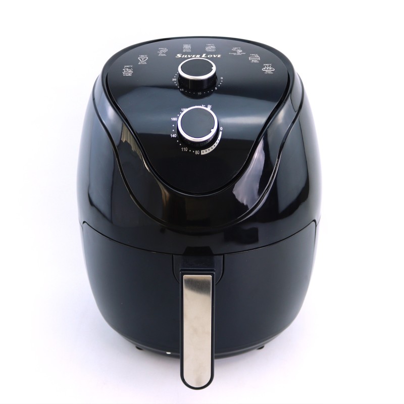 الهواء المنزلية مقلاة كهربائية مقلاة كهربائية متعددة الوظائف الميكانيكية نموذج الدجاج المقلي 1500W