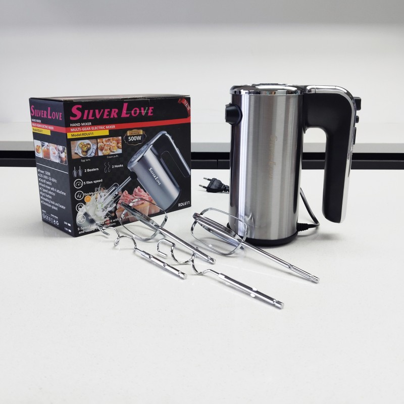 عبر الحدود الكهربائية الفولاذ المقاوم للصدأ خلاط خلاط العجين الشيف كريم خلاط البيض الكهربائية