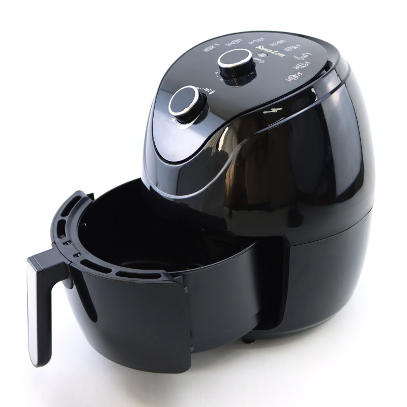 الهواء المنزلية مقلاة كهربائية مقلاة كهربائية متعددة الوظائف الميكانيكية نموذج الدجاج المقلي 1500W