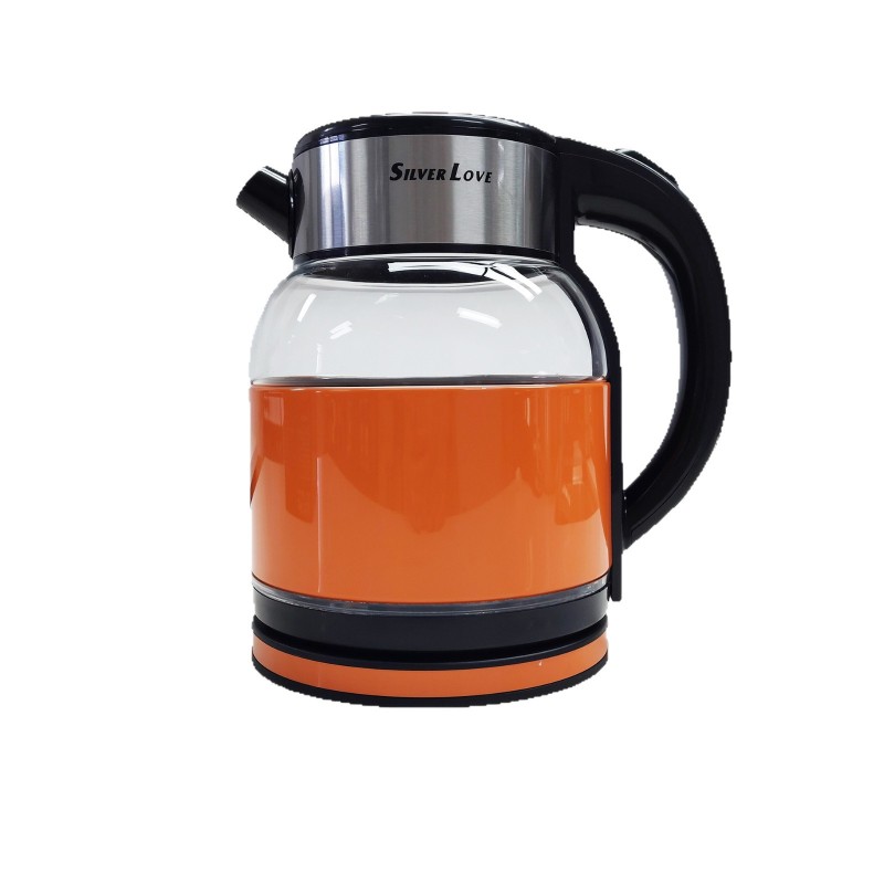 غلاية كهربائية عالية زجاج البورسليكات 1.8