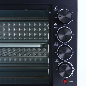 تصدير 50L مزدوجة طباخ سعة كبيرة 1700W + 1600W عالية الطاقة الكهربائية المنزلية فرن الخبز توقيت